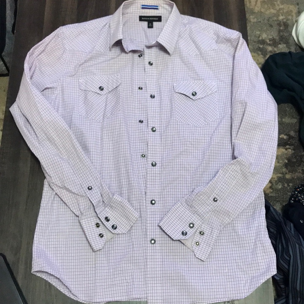 Banana republic button down shirt for men